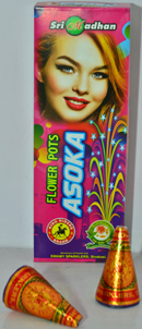 Usha Crackers Flower Pot Asoka