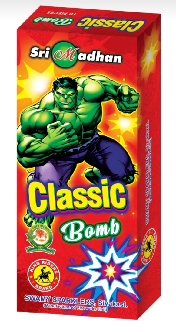 Usha Crackers Classic Bomp