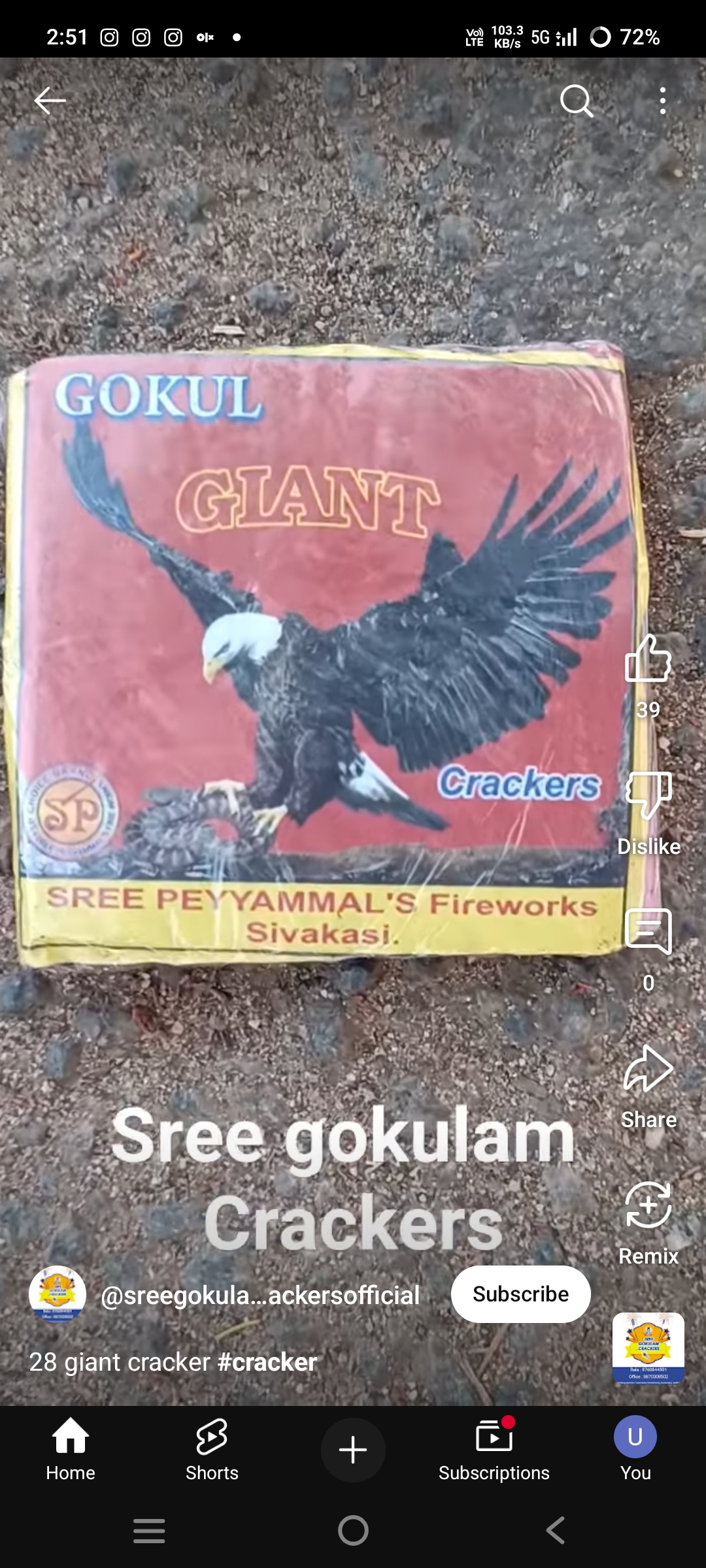 Usha Crackers 50Deluxe