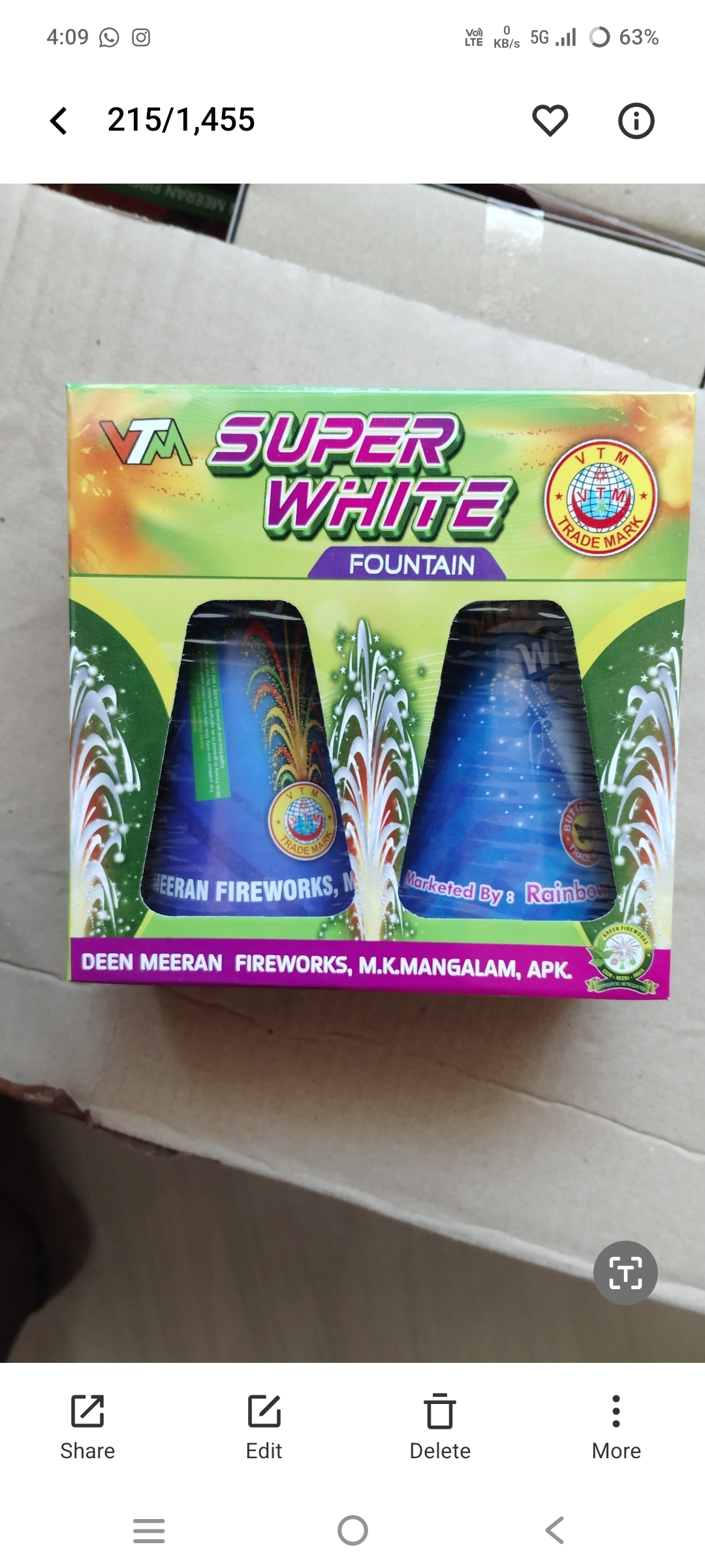 Usha Crackers Super White(2Pce)