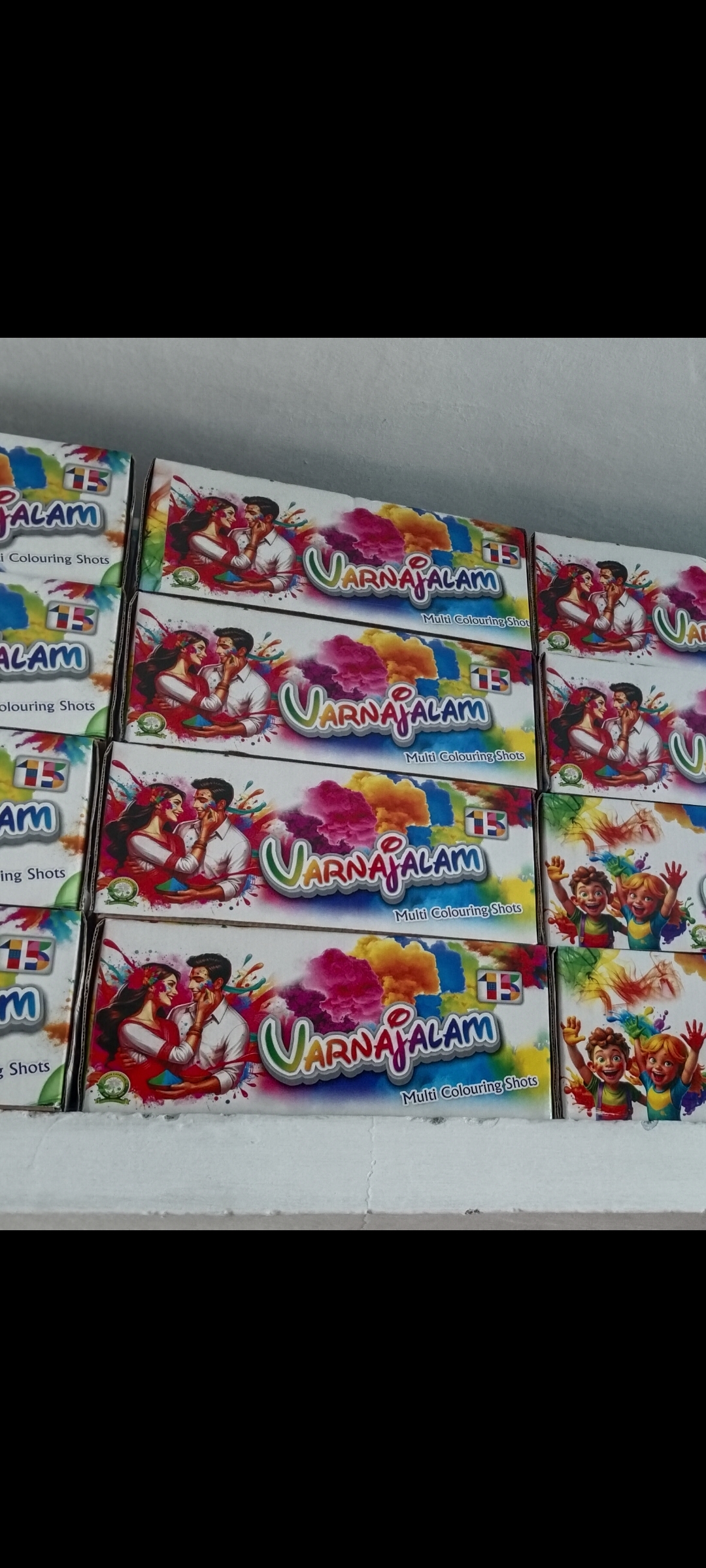 Usha Crackers 15 Short Varnajalam Colour