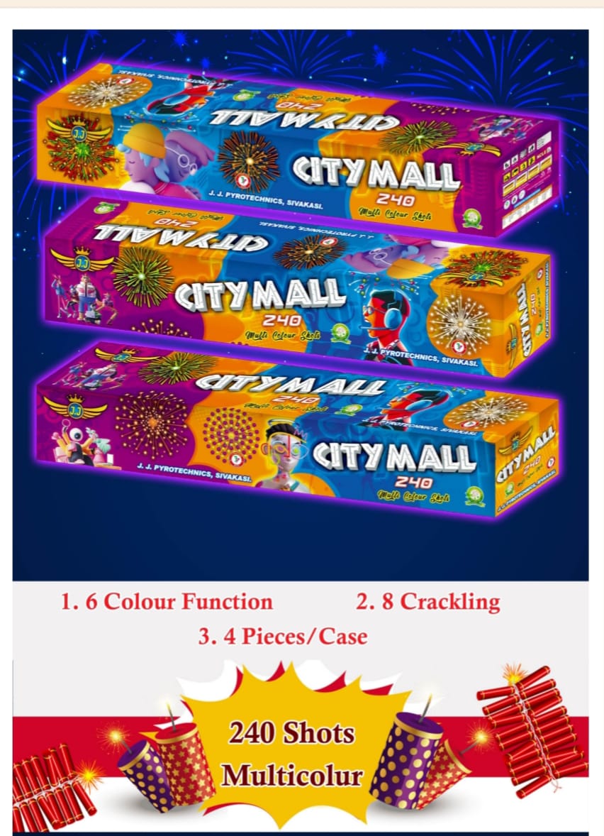 Usha Crackers 240 Short Multi Colour