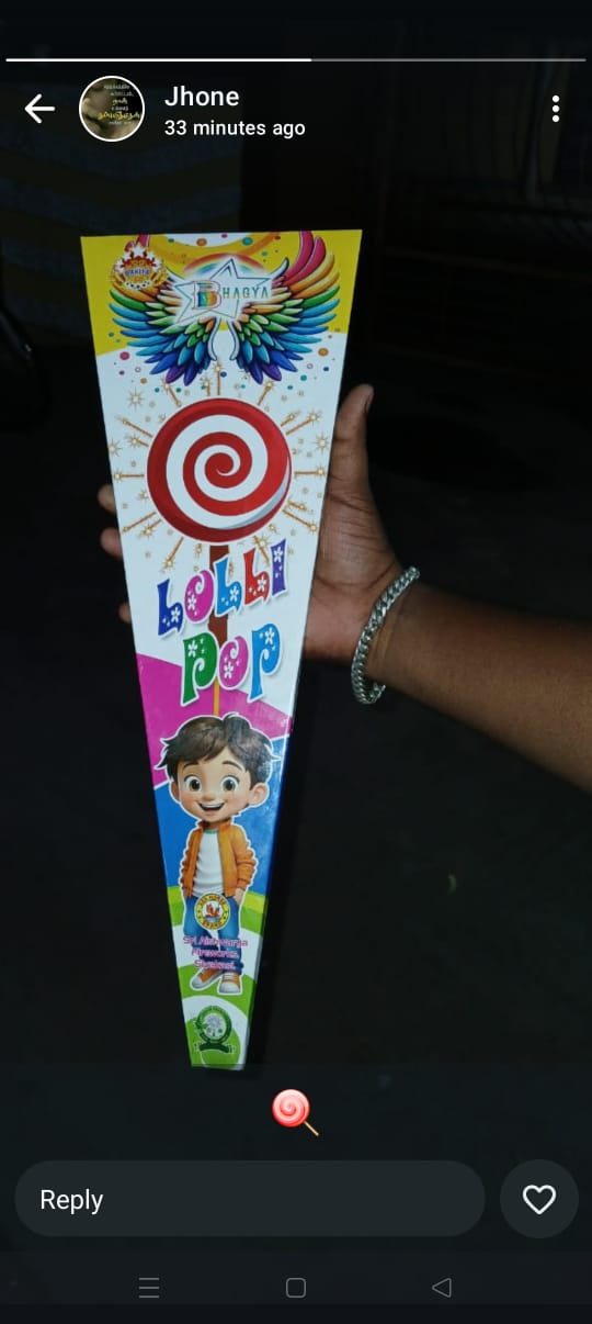 Usha Crackers Lali Pop Fountation (5Pce)