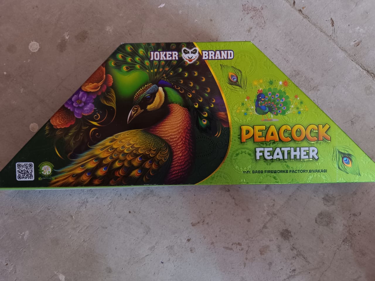 Usha Crackers Multi Colour Pea Cock