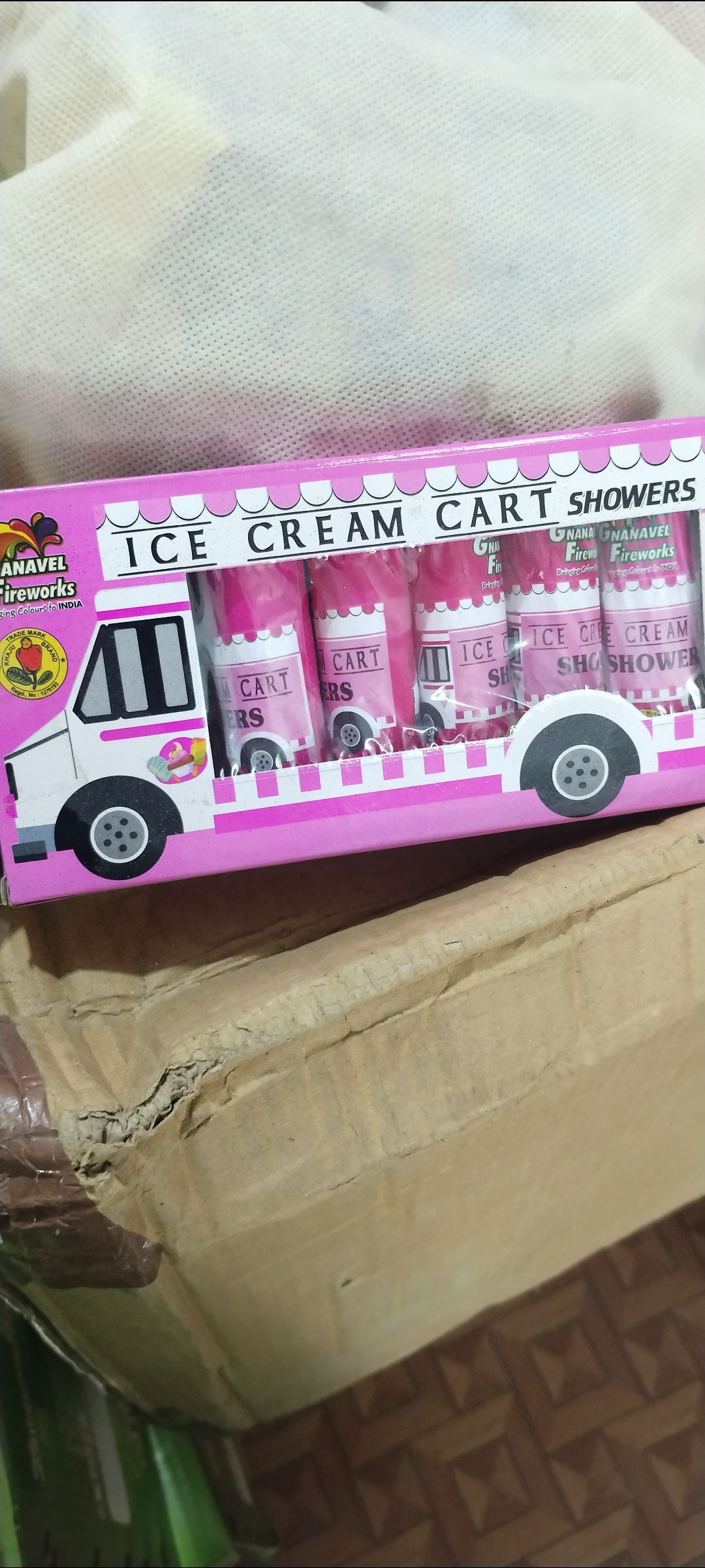 Usha Crackers Shower Ice Cream(5Pce)