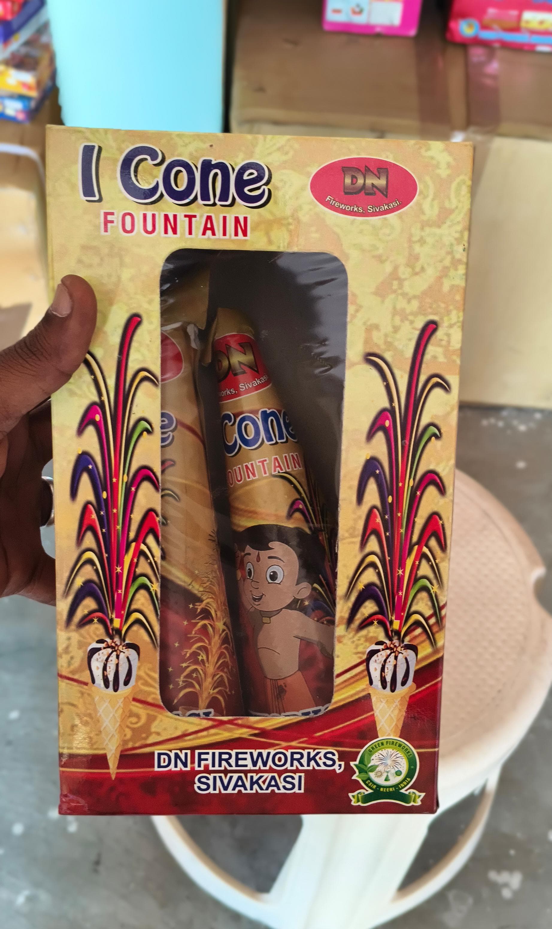 Usha Crackers Bob Star Fountation