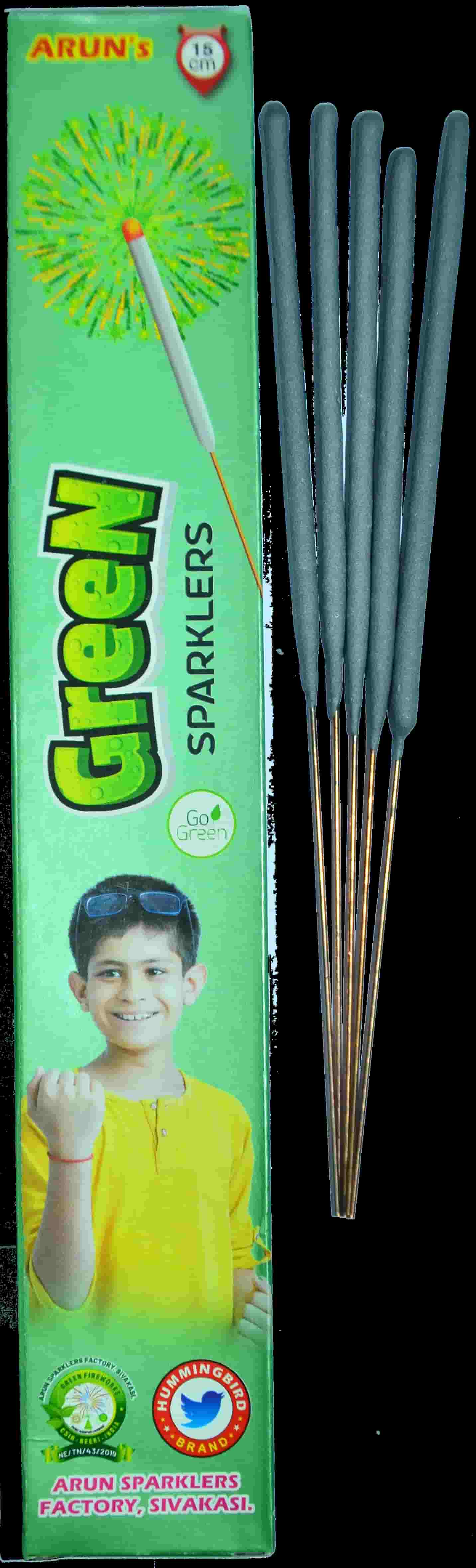 Usha Crackers 15 Cm Green