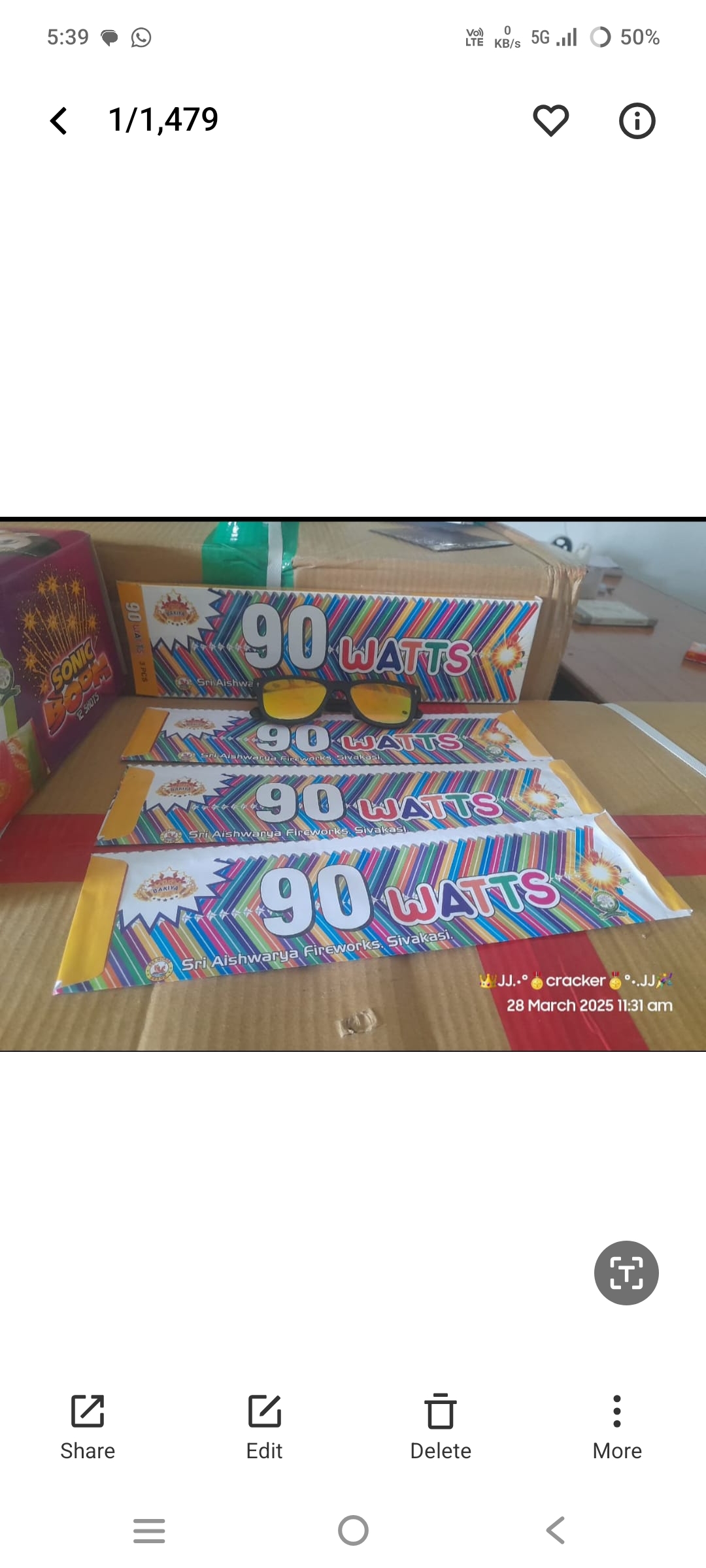 Usha Crackers 90 Wats