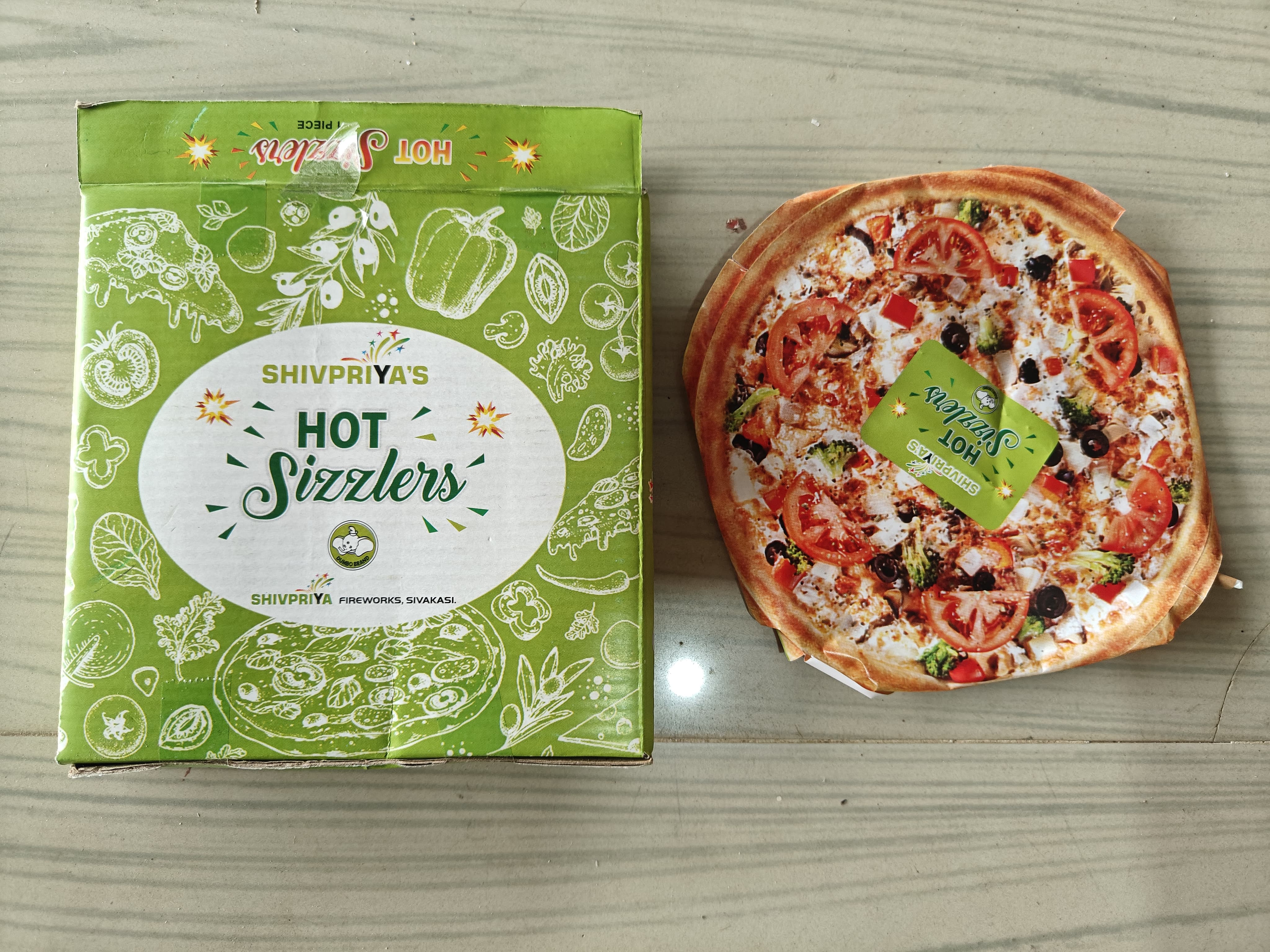 Usha Crackers Pizza