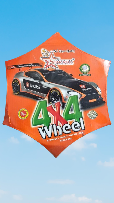 Usha Crackers 4+4 Wheel